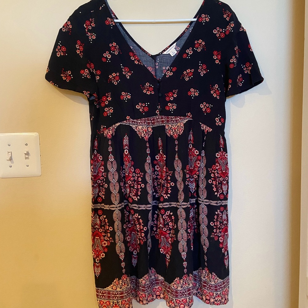 Aeropostale summer flowy floral dress